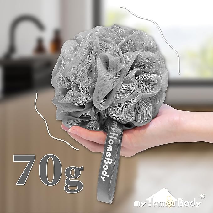 myHomeBody Large 70g Loofah Sponge, Body Scrubber, Bath Sponge, Loofah - Image 5