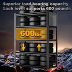 PLMFJQK 10 Sets Storage Shelves with Pegboard,72“*48" Wide 24”Heavy Duty Garage Shelving Units and Storage,Metal Shelving Adjustable Shelves,Garage Storage Rack,Industrial Utility Organization