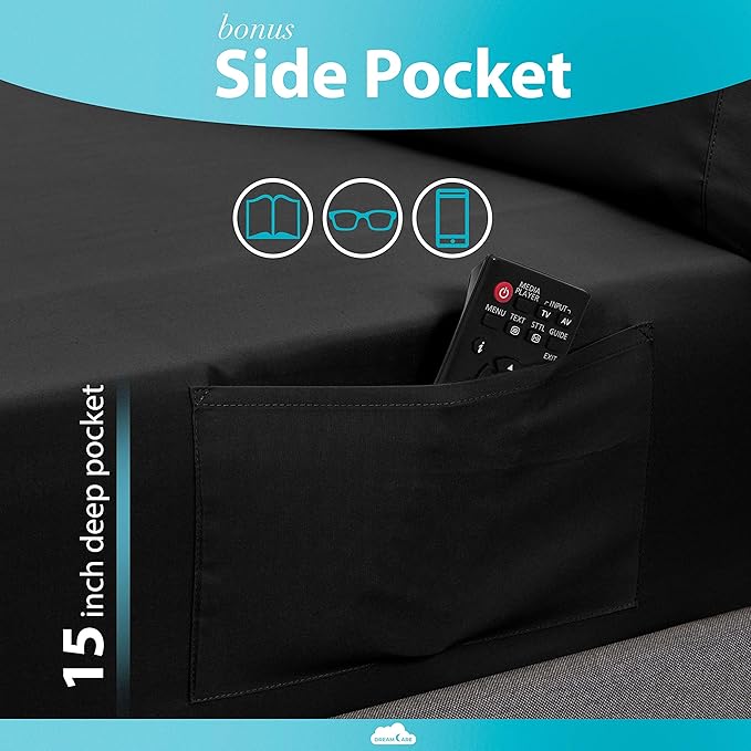 DREAMCARE Cal King Fitted Sheet Only - Image 3