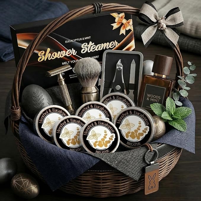 Dad Gifts for Fathers Day from Daughter Son Wife: Eucalyptus Shower Steamers - Image 3