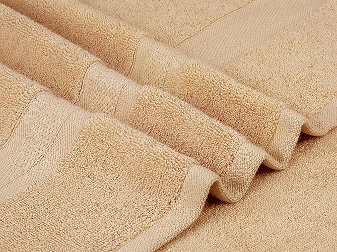 Towel and Linen Mart 4 Pieces Bath Towel Sets - Image 5