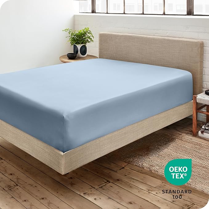 Bare Home Fitted Bottom Sheet Full XL Size - Image 4