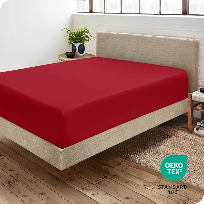 Bare Home Fitted Bottom Sheet Twin Size - Image 4