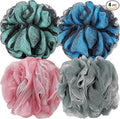 DadyMart Bath Shower Loofah Sponge 60g Bath Mesh Pouf Shower Ball Body Scrubber by DadyMart