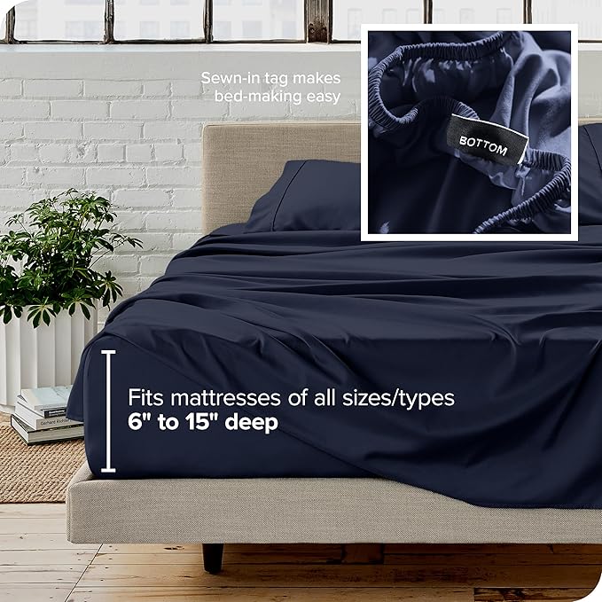 Bare Home Twin Sheet Set - Image 5