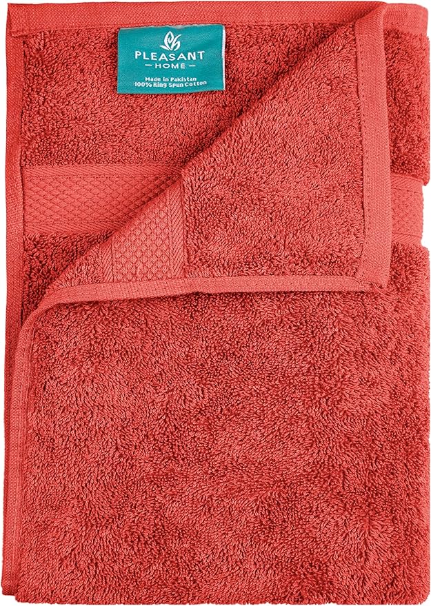 Pleasant Home Bath Towels Set of 6 100% Cotton, 515 GSM | Lightweight, Soft & - Image 7