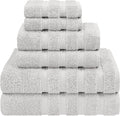 American Soft Linen Luxury 6 Piece Towel Set, 2 Bath Towels 2 Hand Towel 2 by AmericanSoftLinen