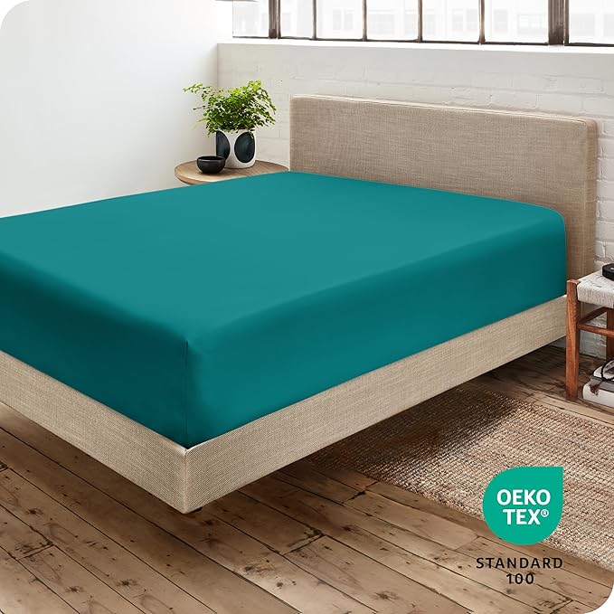 Bare Home Fitted Bottom Sheet Full Size - Image 4