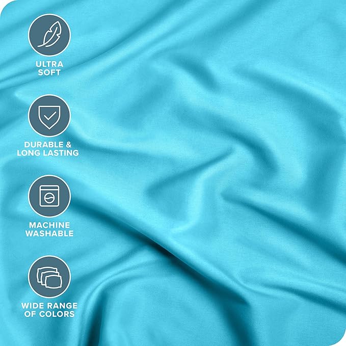 Bare Home 2-Pack Fitted Bottom Sheets Twin - Image 2
