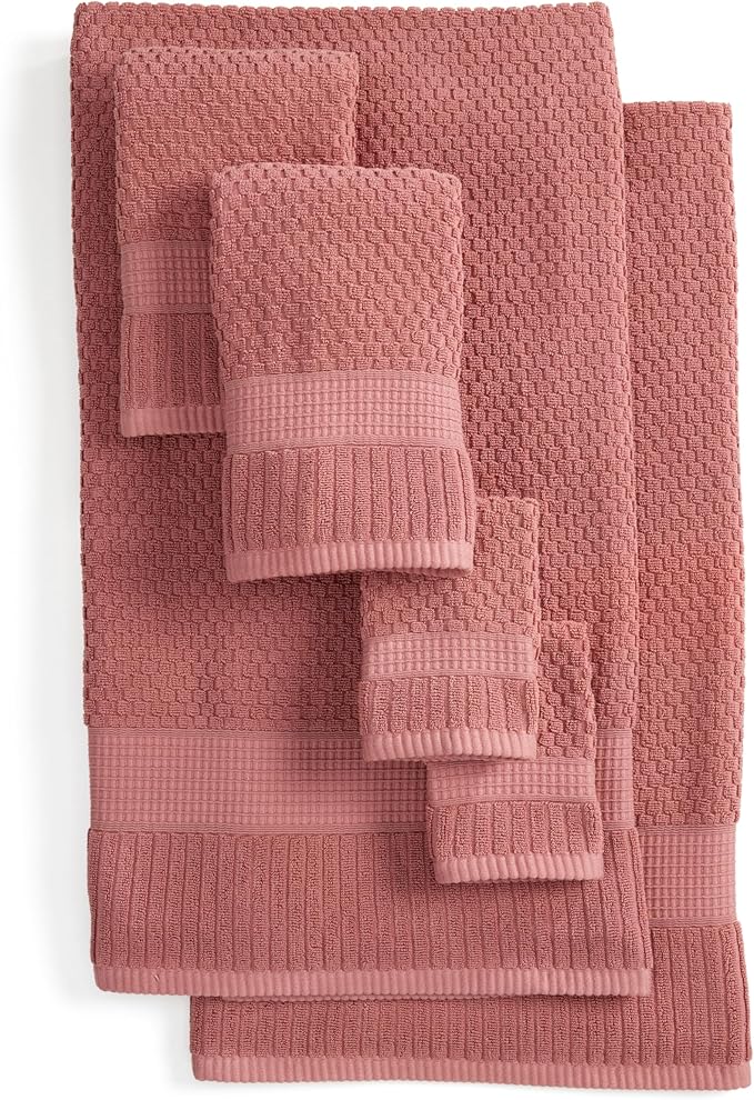 NY Loft 100% Cotton Towel Set 6 Piece | Super Soft & Absorbent Quick-Dry 2 Bath - Image 8