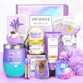 LUCOTIYA Gifts for Women, Mothers Day Gift Basket for Woman Birthday Wine by LUCOTIYA
