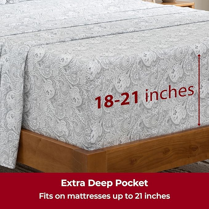 Mellanni Extra Deep Twin XL Sheets - Image 6