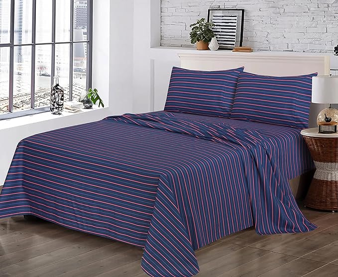 RUVANTI 100% Cotton Sheets – California King Percale Bedding, Cooling & - Image 8