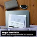 Meeting Notebook for Work & Project Planner Kit for Men and Women – 90 Large Sticky Notes for Work Organization, Project Management, Business Professionals & Work Planners