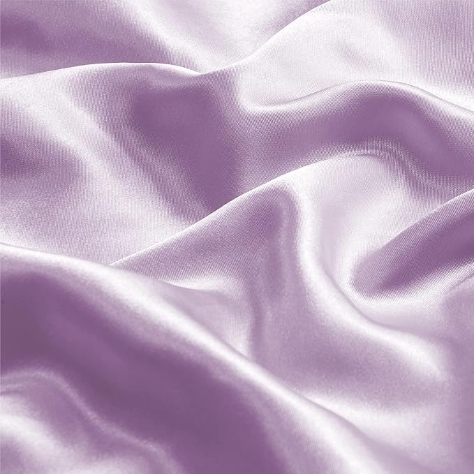 BEDELITE Satin Body Pillow Cover, Super Soft and Cooling Body Pillow Pillowcase - Image 3