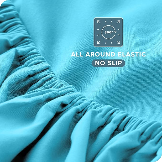 Bare Home Split Head Flex King Sheet Set - Image 7