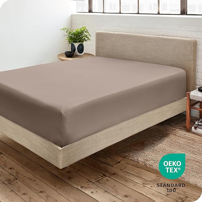 Bare Home Fitted Bottom Sheet Full XL Size - Image 4