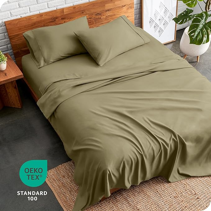 Bare Home Split Head Flex King Sheet Set - Image 8