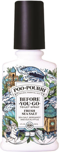 Poo-Pourri Before-You-Go Toilet Spray, Fresh Sea Salt, 4 Fl Oz, Bathroom Odor by %7EPourri