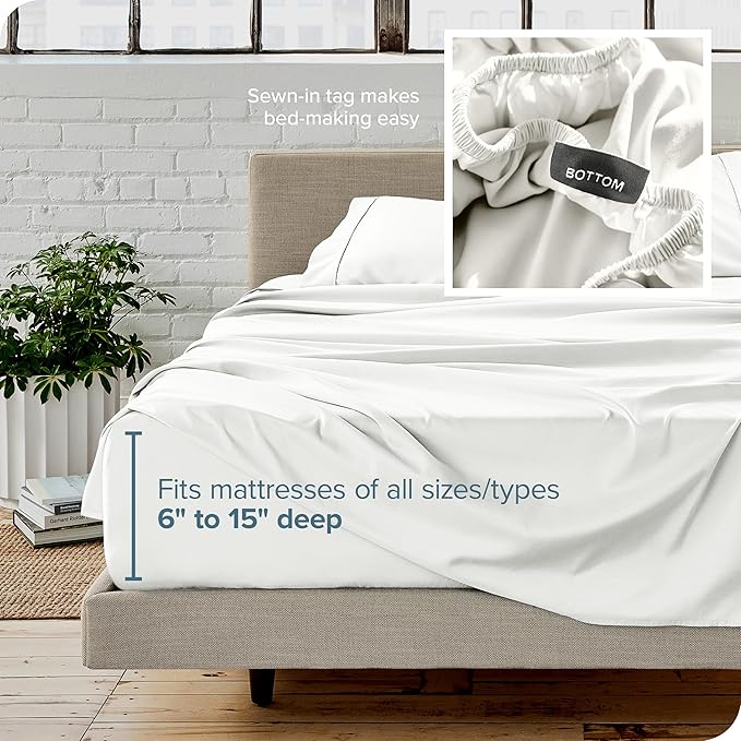 Bare Home Twin XL Sheet Set - Image 5