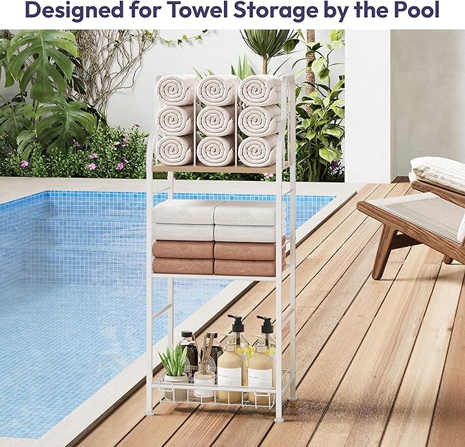 SWTYMIKI Free Standing Towel Rack - Image 4
