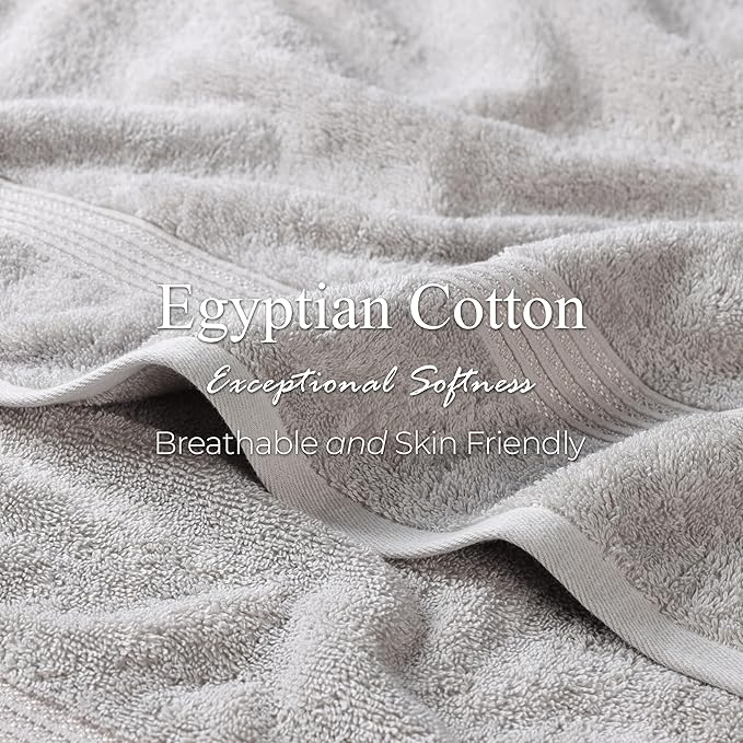 Superior Egyptian Cotton 3-Piece Towel Set, Basic Towels - Image 7