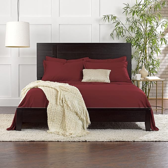 Pure Bamboo California King Sheets, Genuine 100% Organic Viscose Derived from - Image 7