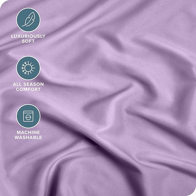 Bare Home Fitted Bottom Sheet Full Size - Image 2