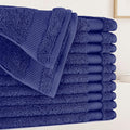 BIOWEAVES 100% Organic Cotton 700 GSM Plush Premium Washcloths 13" x 13" GOTS by BIOWEAVES