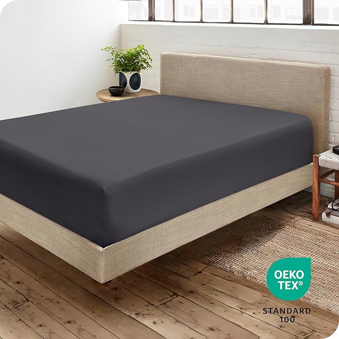 Bare Home Fitted Bottom Sheet Full XL Size - Image 4