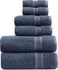 Springtree Home Luxury Viscose from Bamboo Bath Towel Set 6 Piece Set | 35% by SpringtreeHome