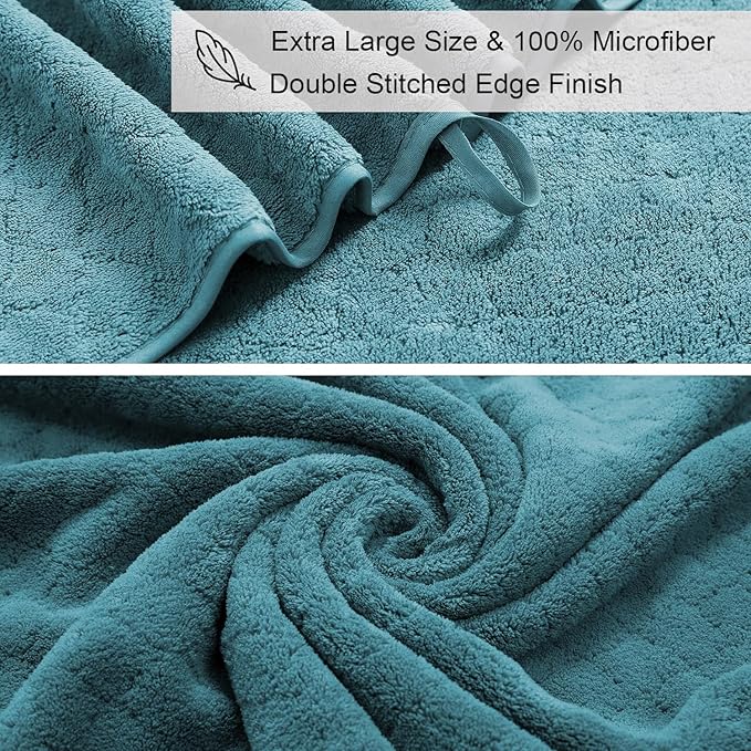 Extra Large Bath Towels Set 35x70 Inches - Image 7