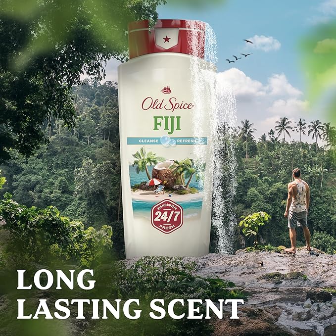 Old Spice Cleansing Body Wash for Men, 24/7 Shower Fresh - Image 6