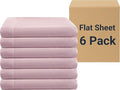 ZPECC Bulk Flat Sheets Only Twin Size 6 Pack, Easy Sort Top Bed Sheet by by ZPECC-ABrandThatHasBeenFocusedOnBabyProductsFor18Years