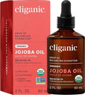 Cliganic Organic Jojoba Oil, 100% Pure | Natural Cold Pressed Unrefined Hexane by Cliganic