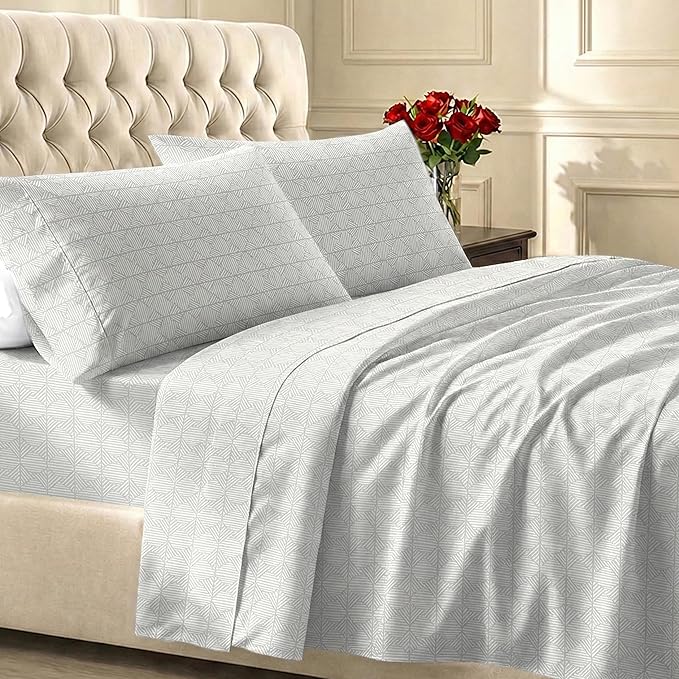 California Design Den Soft King Size 100% Cotton Sheet Sets, 400 TC Good by CaliforniaDesignDen