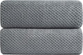 Smuge 2 Piece Hand Towels Set, 100% Microfiber by Smuge