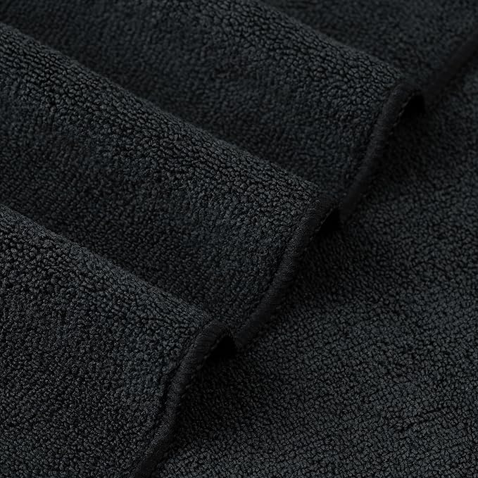 POLYTE Professional Quick Dry Lint Free Microfiber Hair Drying Salon Towel - Image 6