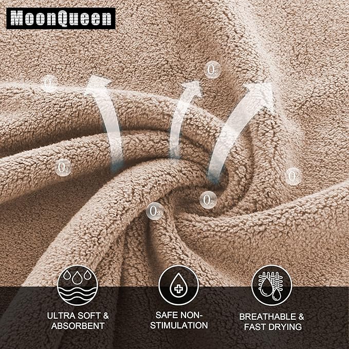 MOONQUEEN Ultra Soft Premium Washcloths Set - Image 2