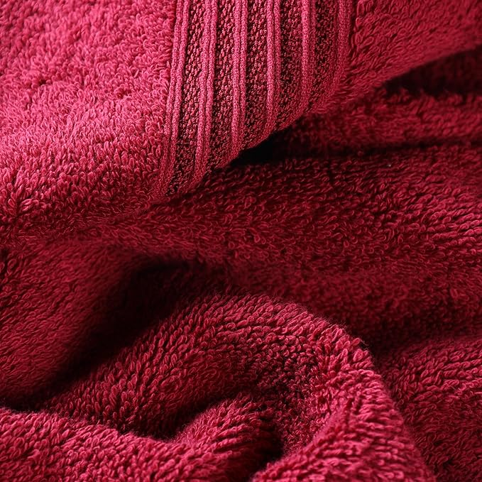 Superior Egyptian Cotton 2-Piece Bath Sheet Towel Set, Oversized Body Towels - Image 6