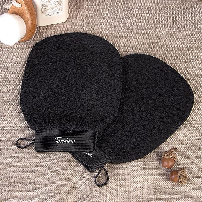 Exfoliating Gloves 2 Pcs, Korean Exfoliating Mitts, Body Scrub - Image 8