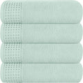GLAMBURG Ultra Soft 4 Pack Oversized Bath Towel Set 27x54 inches, 100% Cotton by GLAMBURG