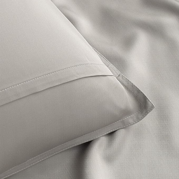 Pure Bamboo Queen Sheets, Genuine 100% Organic Viscose Derived from Bamboo Bed - Image 6