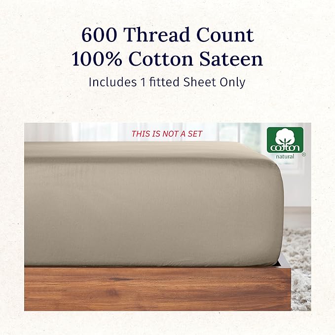 California Design Den Queen Size Fitted Sheet Only - Image 4