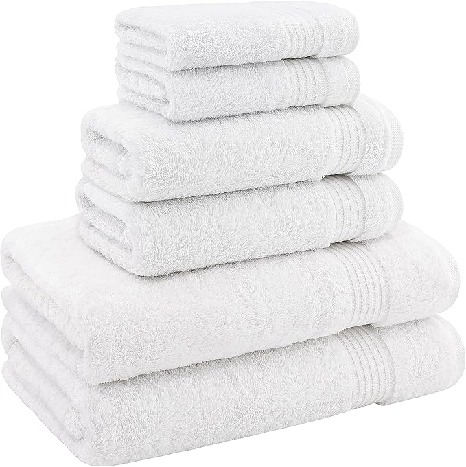 Hotel & Spa Quality Super Absorbent and Soft, 6 Piece Turkish Towel Set - Image 4
