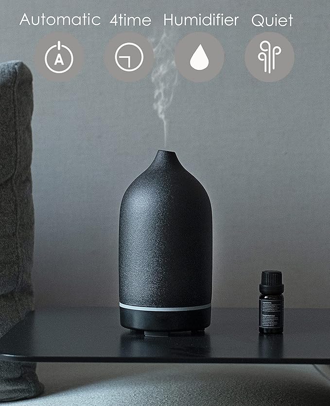 Essential Oil Diffuser, Handcrafted Ceramic Diffuser - Image 5