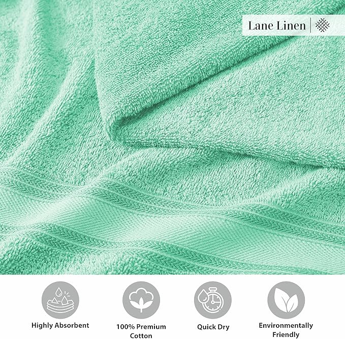 LANE LINEN Luxury Bath Towels Set - Image 5