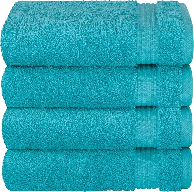 Cotton Paradise Hand Towels for Bathroom, 100% Cotton Turkish 4 Piece Hand - Image 5