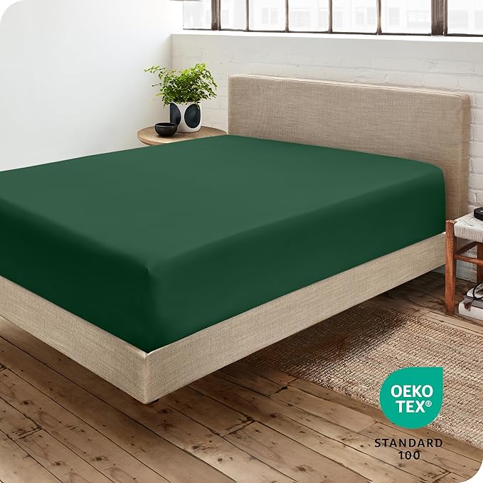 Bare Home Fitted Bottom Sheet Twin Size - Image 4