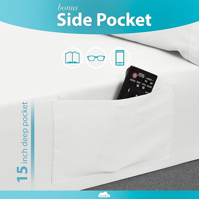 DREAMCARE King Fitted Sheet Only - Image 3